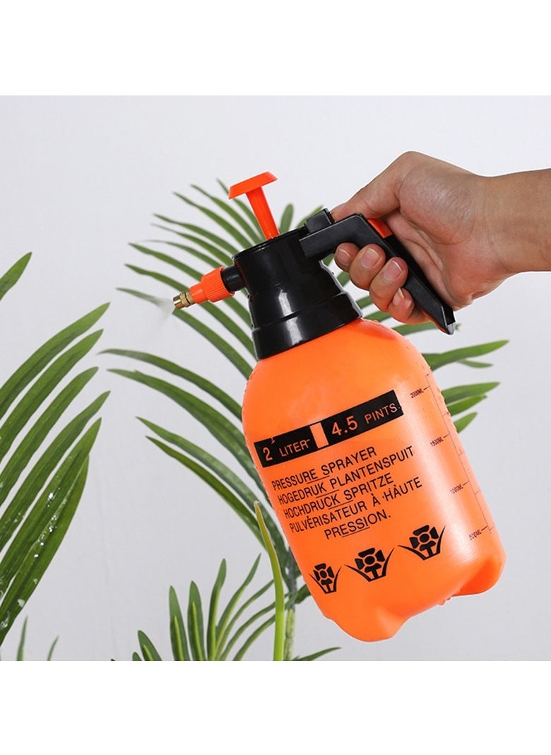 Phoenix - 2L Thickened Large-Capacity Gardening Watering Can for Watering Flowers and Plants, Special Air Pressure Watering Can, Orange. - Image 1
