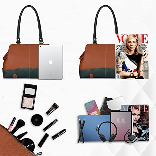 Fostelo Women's Helena Satchel Tote Handbag for Women | Ladies Purse | Stylish Shoulder Bag | Gift For Women | Tan - Image 4