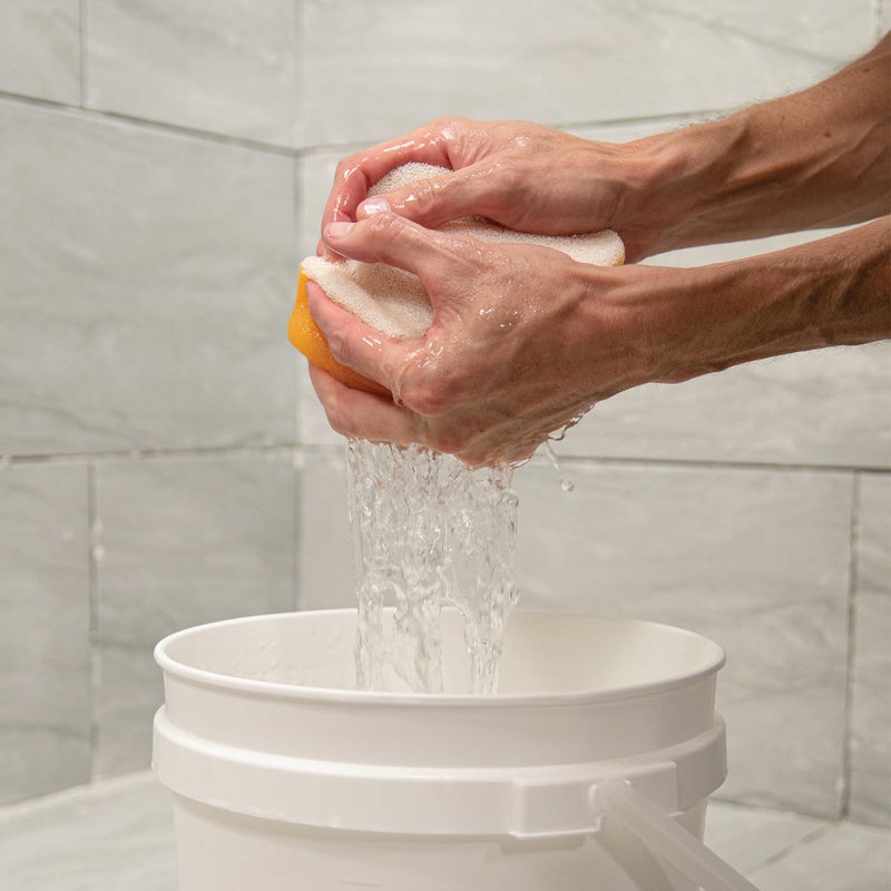QEP 70007-24 Scrubbing Sponge for Grouting & Cleaning, 7.5" x 5.25" - Image 2