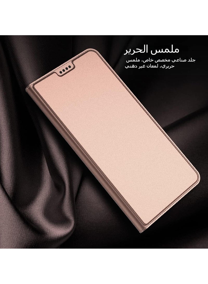 حافظة جلدية لهاتف سامسونج جالاكسي S25 و S25 بلس و S25 ألترا (2024)، حافظة هاتف مغناطيسية مضادة للسقوط مع فتحة بطاقة ووظيفة حاملة، غلاف واقٍ فائق النحافة ومقاوم للصدمات - Image 2