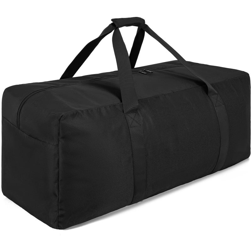 TORIBIO Extra Large Travel Duffle Bag 160L Gear Bag for Men and Women Storage Bag Ideal for Overnight Camping and Weekend Getaways Black - Image 2