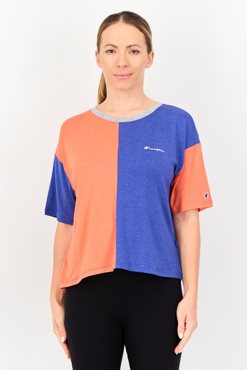 Champion Women Sportswear Fit Short Sleeve Outdoor T-Shirts, Multicolor - Image 1