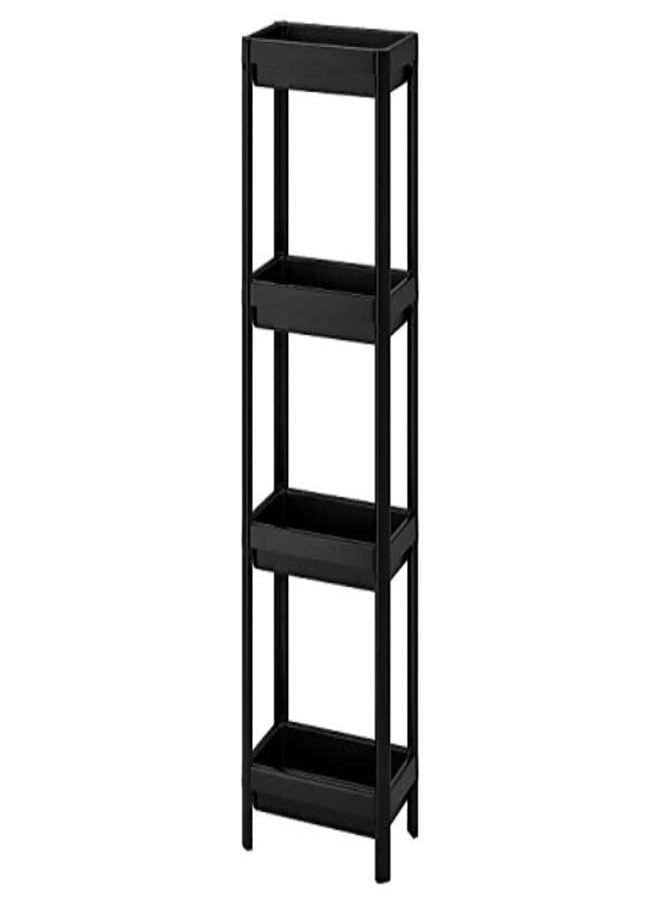 Ikea - Ikea Vesken Shelf Unit - Black - Image 1