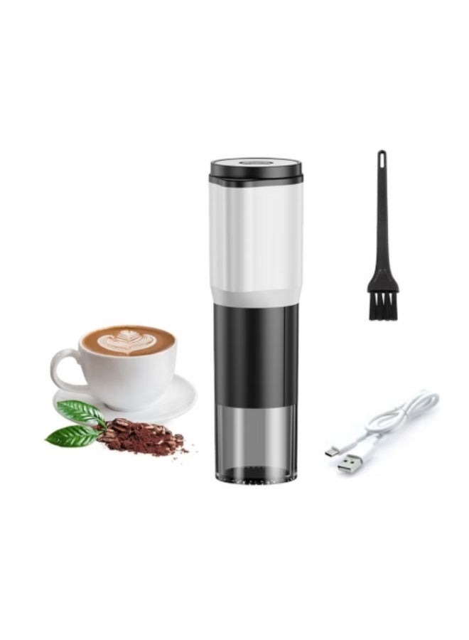 Portable electric coffee grinder, adjustable grinding particles, removable water washing, USB fast charging, suitable for home, travel, office, coffee shop - Image 1