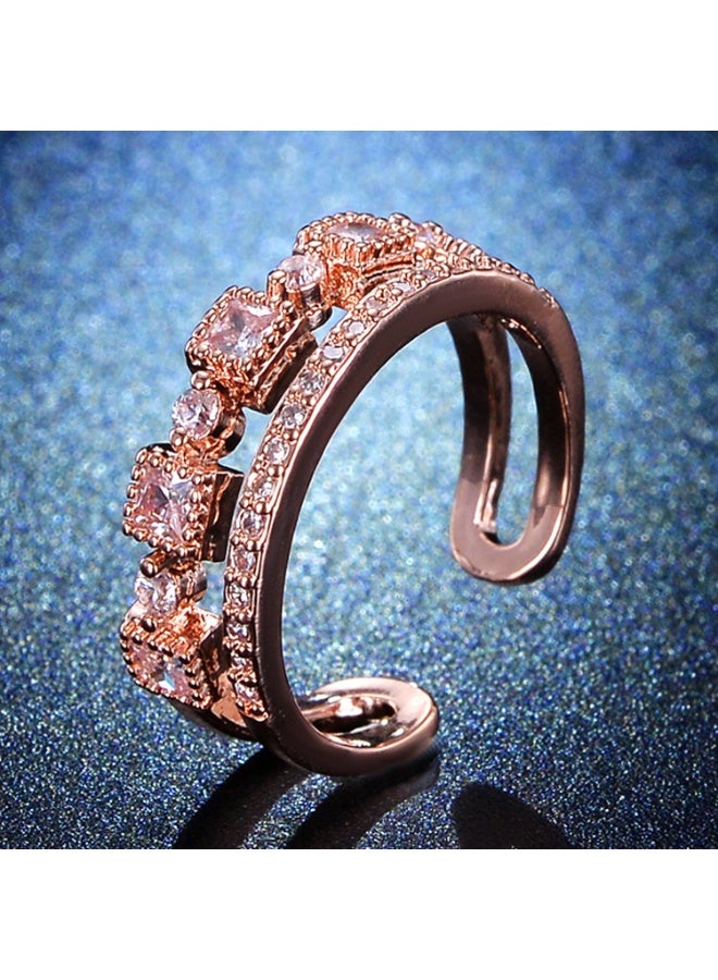 Fashion Niche High-End Personalized Adjustable Ring - Image 3