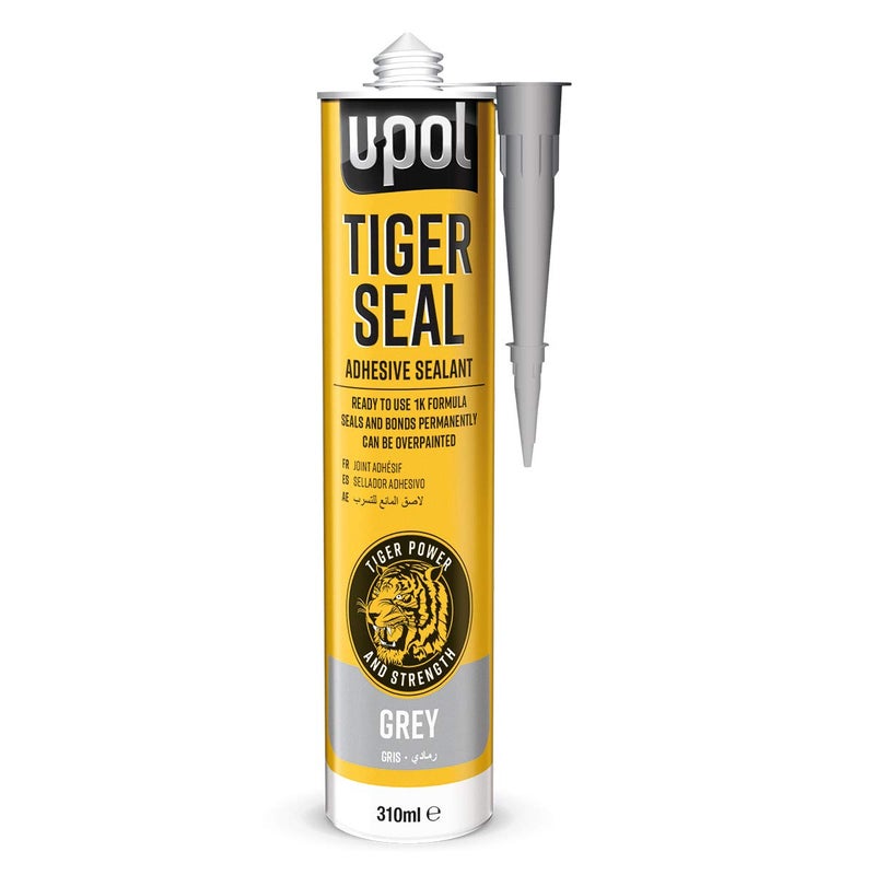 U-POl لاصق/ختم U-Pol Products 0729 رمادي TIGER SEAL - عبوة 310 مل - Image 4
