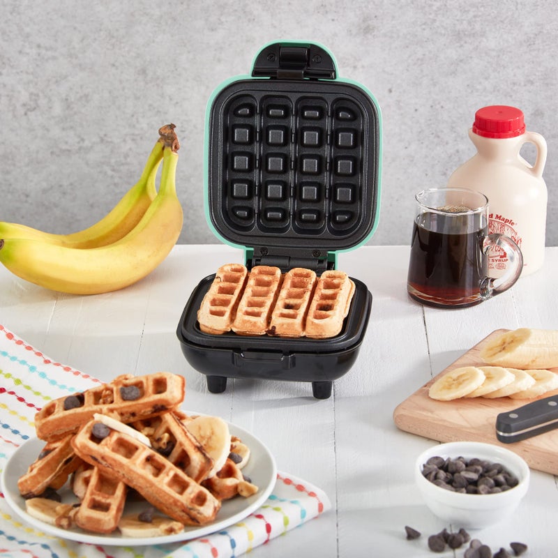 DASH Mini Waffle Stick Maker 4 inch, Aqua - Image 5