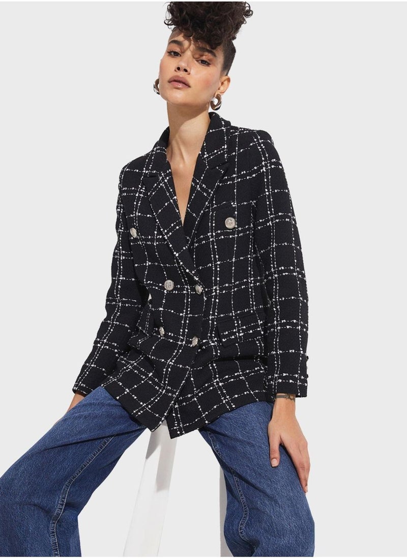 جون جاكيت بأزرار مزخرفة - Image 1