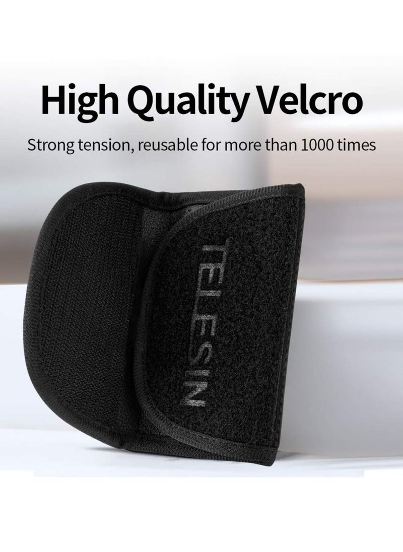 TELESIN - Bag Backpack Shoulder Strap Mount with Adjustable Shoulder Pad and J Hook,Strap Holder Attachment System for GoPro Hero 11 10 9 8 7 6 5,Session,DJI Osmo Action,Insta360 Accessories - Image 1