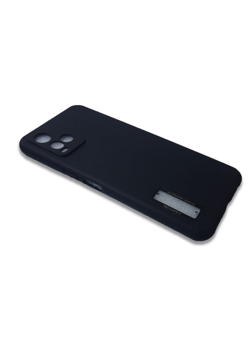 Generic - Silicone Protective Back Case Cover For Vivo Y21t - Black - Image 1