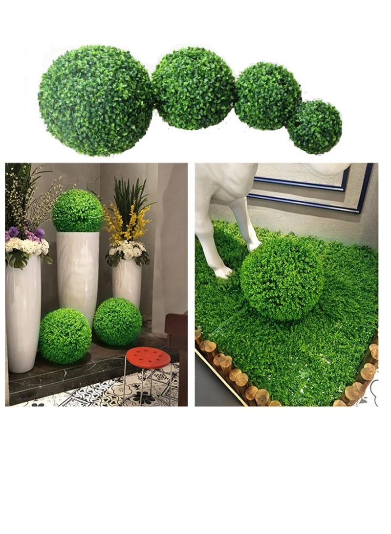 FFD Artificial Topiary Ball - Versatile Indoor/Outdoor Fake Boxwood Plant Decorative Sphere - Faux Plants for Home, Hotel, and   Garden - Image 4