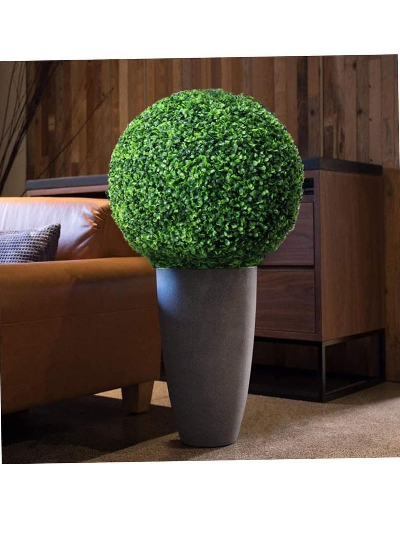 FFD Artificial Topiary Ball - Versatile Indoor/Outdoor Fake Boxwood Plant Decorative Sphere - Faux Plants for Home, Hotel, and   Garden - Image 5