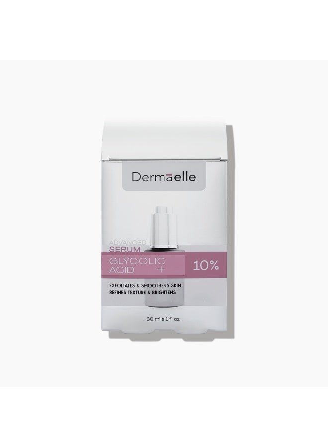 Dermaelle Advanced Glycolic Acid 10% Serum 30ml - Image 4