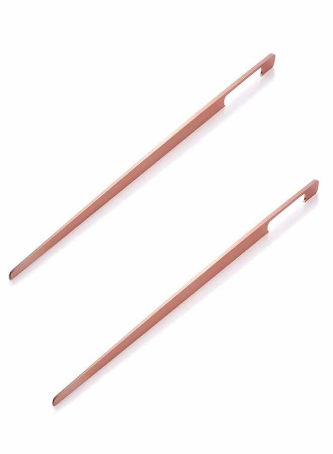 LAPO 36 Inch Drawer Handles for Kitchen, Rosegold Drawer & Window Handles for Almirahs, Cupboard Furniture’s (Pack of 2, Rosegold Finish, 3 Years Warranty) - Image 1
