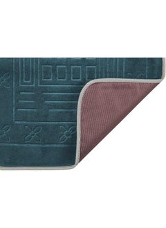Plynox Simply Muslim Prayer Rug - Foldable Travel Prayer Mat with Back Rest Seat Chair & Carrying Pocket - Luxury Prayer Mat Cushioned & Padded Prayer Rug for Salah - Great Ramadan Or Eid Gift  - Image 4