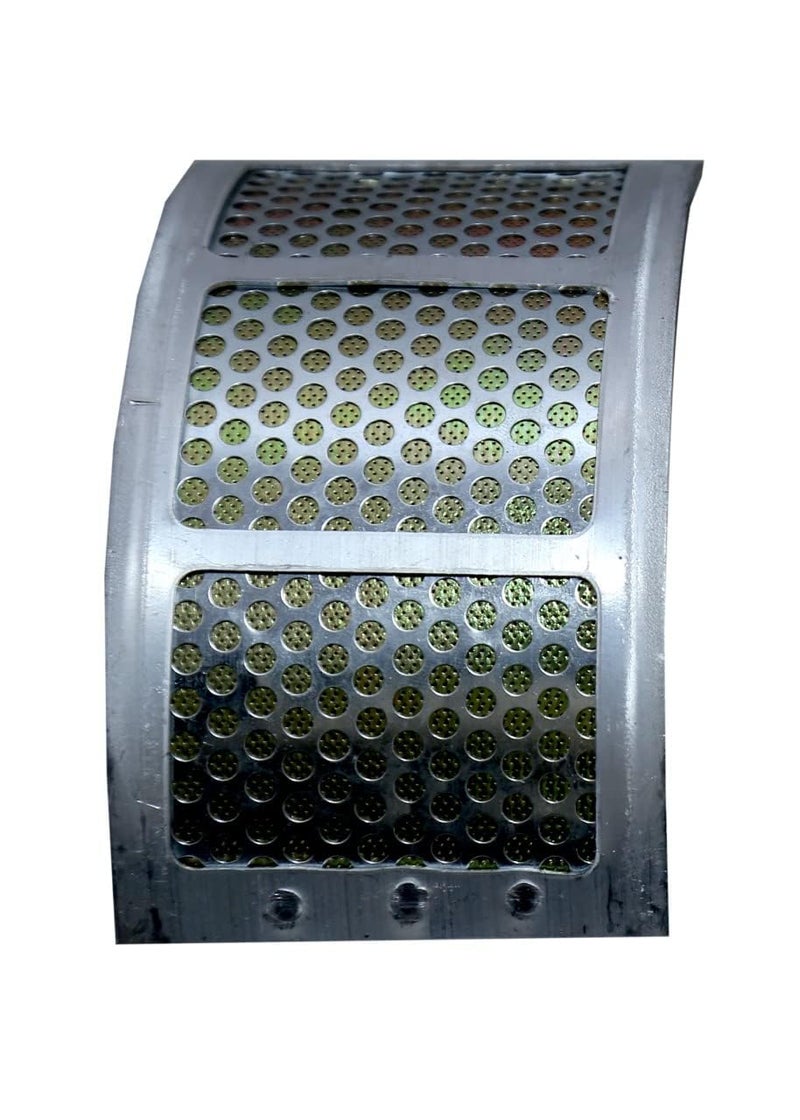 Generic Aatamaker Seive 1 Number Gharghanti Jali Aluminium Suitable for All Flour Mill Silver 