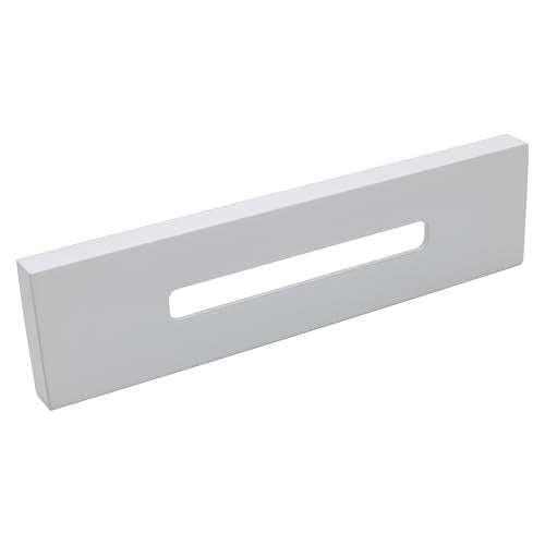 Westbrass D560RK-50 SCH. 40 PVC 1-1/2" Coarse Thread Plumber's Pack Tip-Toe Bathtub Drain Plug with Linear Overflow Faceplate, Tee & Elbows, Powder Coat White - Image 4