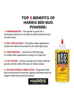 Harris Harris Bed Bug Killer, 1/2 LB(226g)  - Image 2