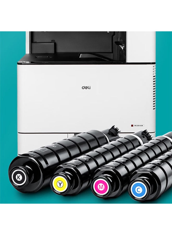 Deli Xt67ce Original Toner Cartridge, 2500-page Cyan Standard Capacity Toner Cartridge, Compatible With M201cr/m301cr Printer Supplies, Ink Cartridge, Drum Unit - Image 3