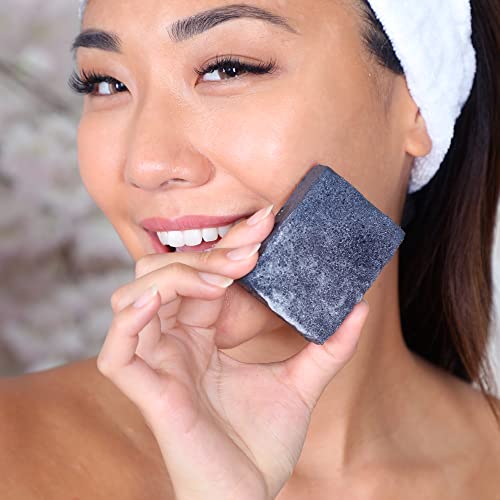 Daily Concepts Multi Functionnal Soap Sponge Charcoal - Daily Concepts - Mild Texture Soap, Sponge With Infused With Detoxifying Charcoal Soap To Purge Skin Of Impurities And Elevate The Overall Texture Of Skin - Image 4