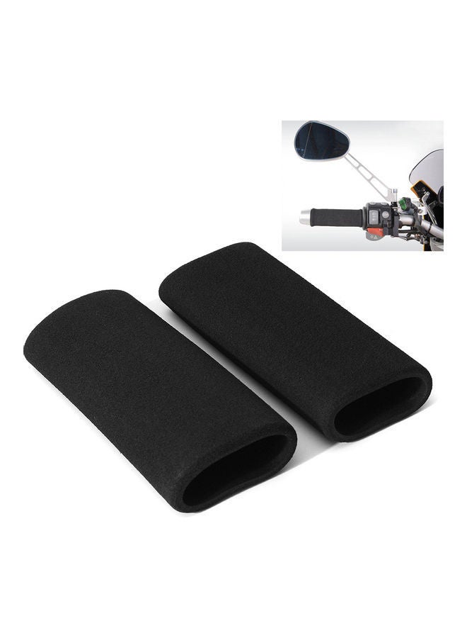 NIBEMINENT Pair Of Motorcycle Handlebar Grip Covers - Image 3