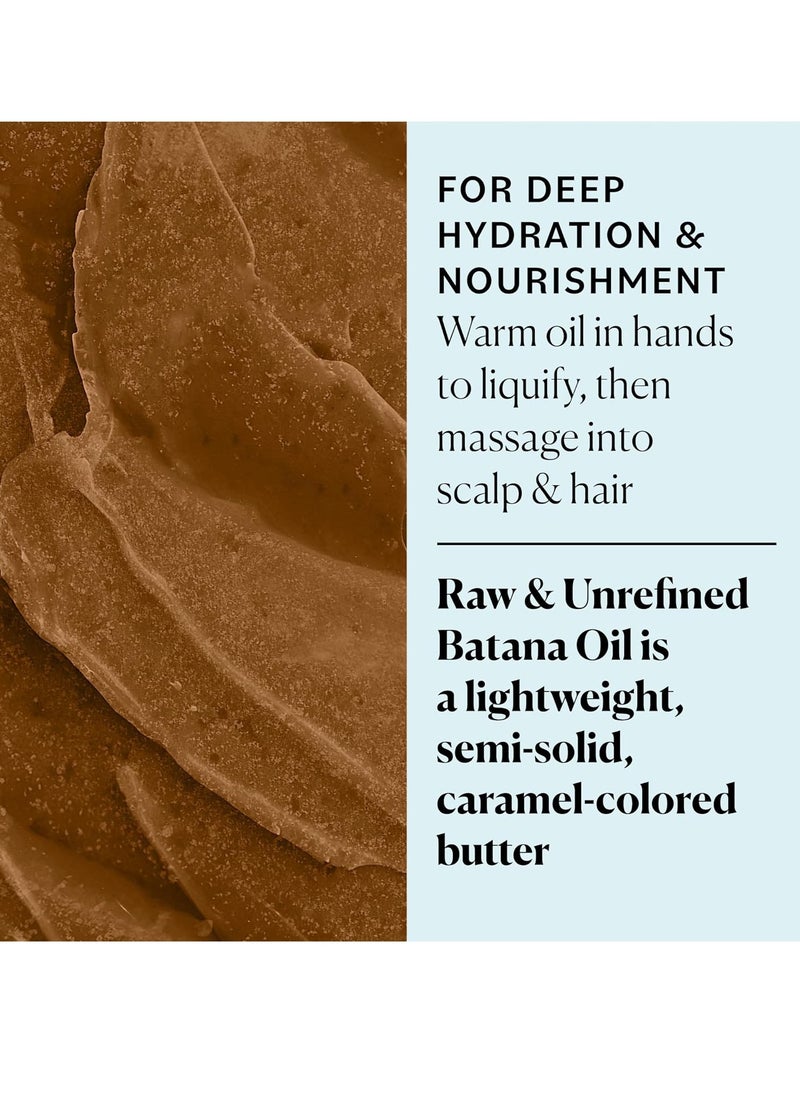 Sky Organics Sky Organics RAW & UNREFINED BATANA OIL, 100% Pure, from Honduras, to Support Scalp & Stronger Fuller-Looking Hair, Intensive Hair Conditioning & Hair Repair Mask, 4 fl oz  - Image 3