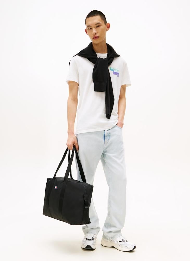 تومي جينز تيشيرت بأكمام قصيرة بقصة عادية - Image 3