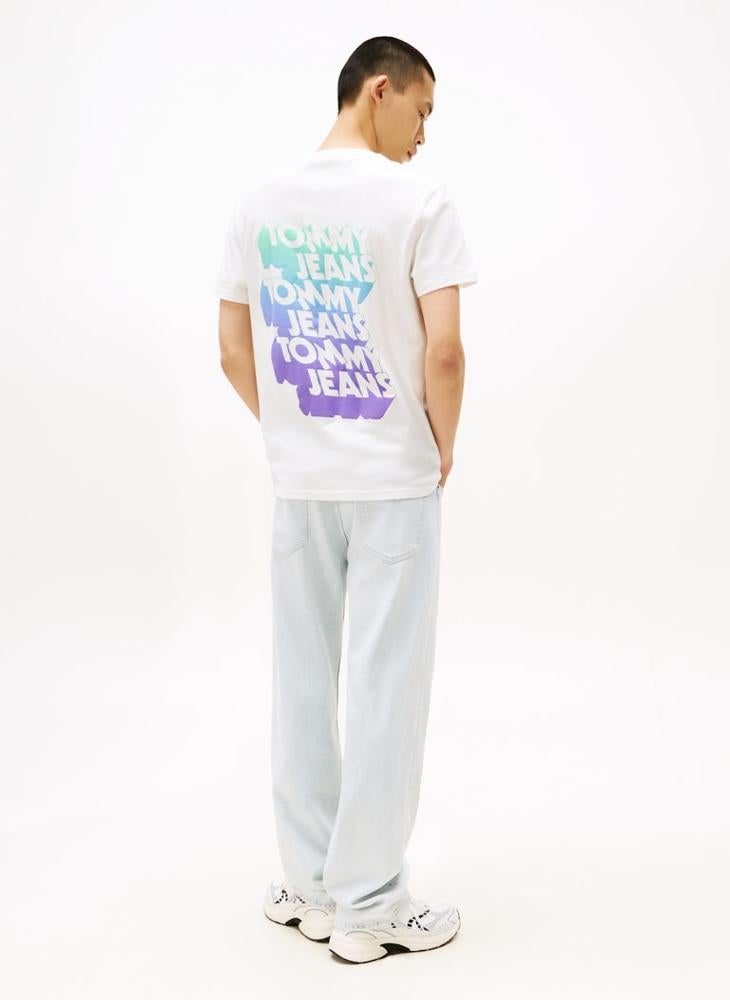 تومي جينز تيشيرت بأكمام قصيرة بقصة عادية - Image 2