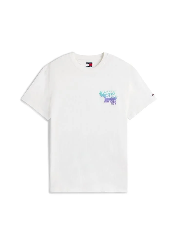 TOMMY JEANS  Regular Fit Short Sleeve T-Shirt for Men | Best Price UAE