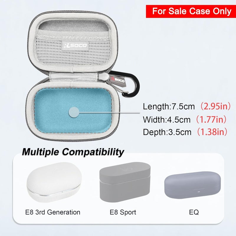 RLSOCO حافظة RLSOCO ل سماعات بانغ أند أولوفسن بيوبلاي EQ / بيوبلاي E8 الجيل الثالث / بيوبلاي E8 سبورت اللاسلكية في الأذن فقط - Image 4