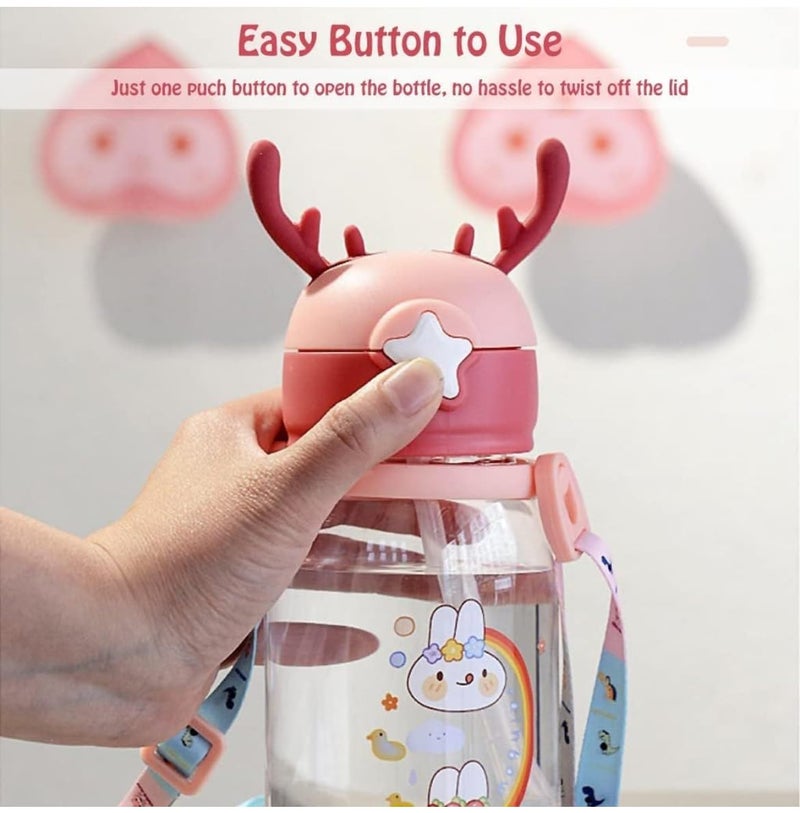 Returngifts Pack of 6 Water Bottles Sippers for Kids, Best Birthday Return Gifts for Kids Party, Return Gift Items for Boys and Girls Age 2,3,4,5,6,7 + Years Old - Image 3