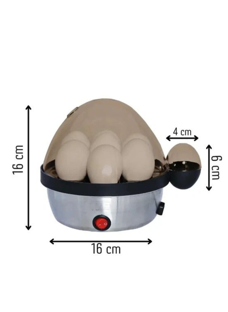 RAF Electric Egg Boiler, 7 Eggs Capacity, Auto Shut Off, 16 cm x 16 cm, Soft Medium Hard Boiled - Image 3