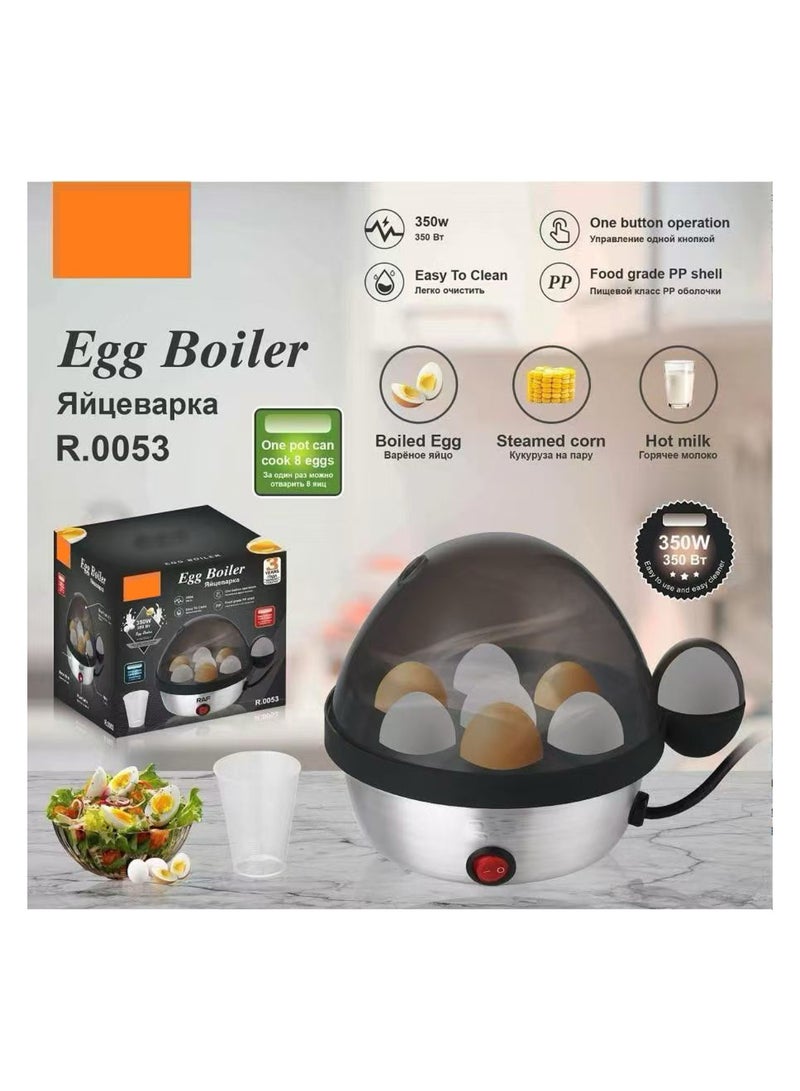 RAF Electric Egg Boiler, 7 Eggs Capacity, Auto Shut Off, 16 cm x 16 cm, Soft Medium Hard Boiled - Image 4