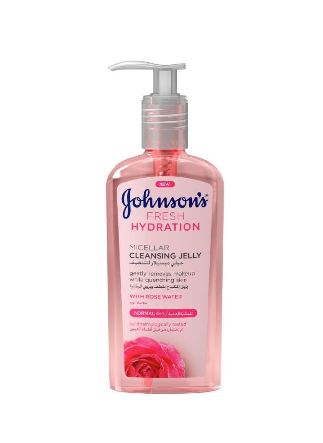 Johnson's Baby Face Cleanser Fresh Hydration Micellar Cleansing Jelly Normal Skin 200 ml 