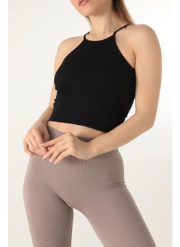 DoReMi Seamless Knitted Halter Neck Bustier  - Image 4