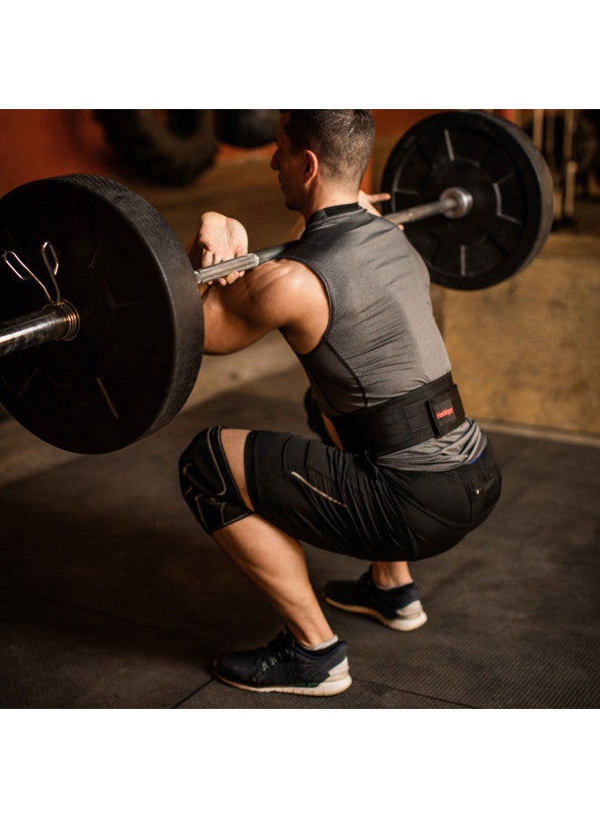 Harbinger 360906 4-Inch Nylon Weightlifting Belt, Large , Black - Image 4