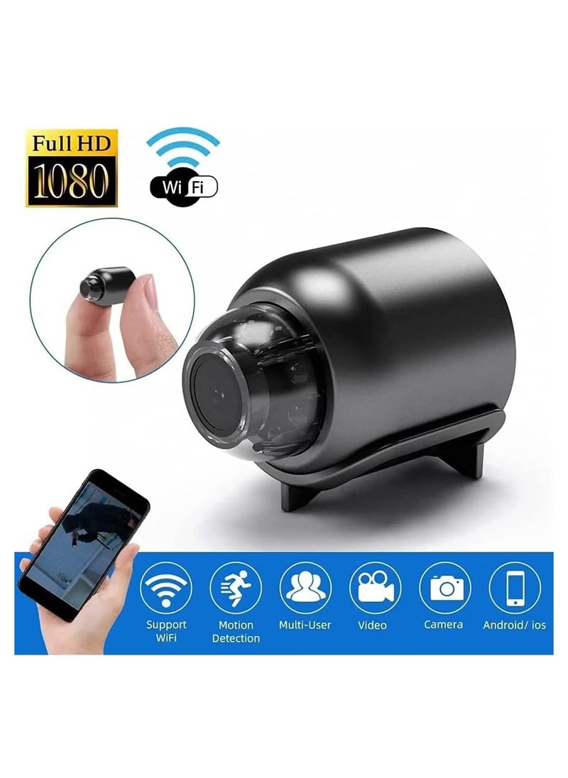 JAJEEK - X5 Wireless Security Camera 1080P HD – IR Night Vision, Motion Detection, 64GB Storage, Remote Control, Baby Monitor for Home Security - Image 1