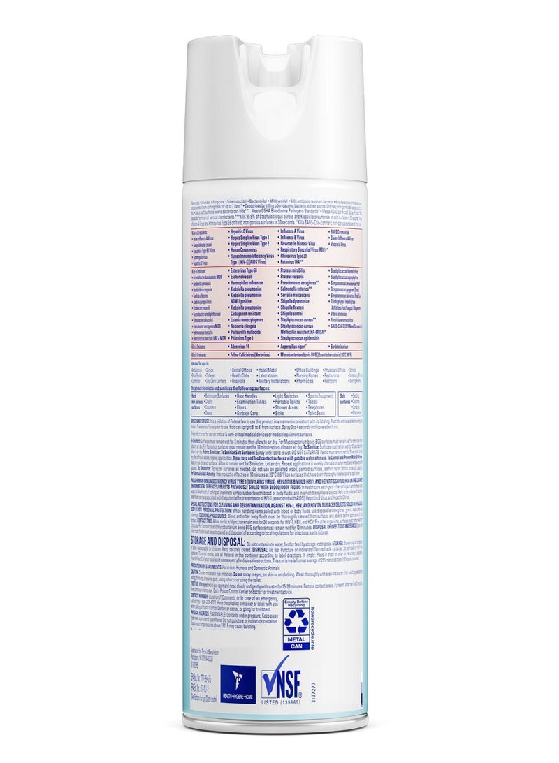 Lysol Disinfectant Spray Crisp Linen 538 G - Image 3