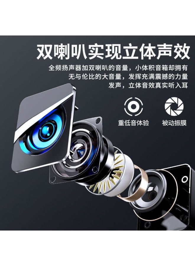 نيوترل مكبرات صوت كمبيوتر صغيرة مع مضخم صوت سلكي - جودة صوت عالية لتوصيل الكمبيوتر - Image 4