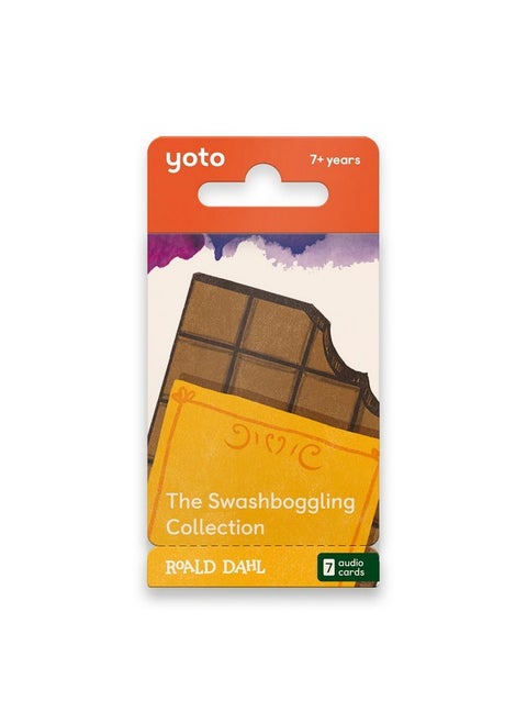 The Swashboggling Collection By Roald Dahl - 7 Kids Audio Cards For Use Player & Mini All-In-1 Audio Player, Screen-Free Listening With Fun Playtime, Bedtime & Travel Stories, Ages 7+