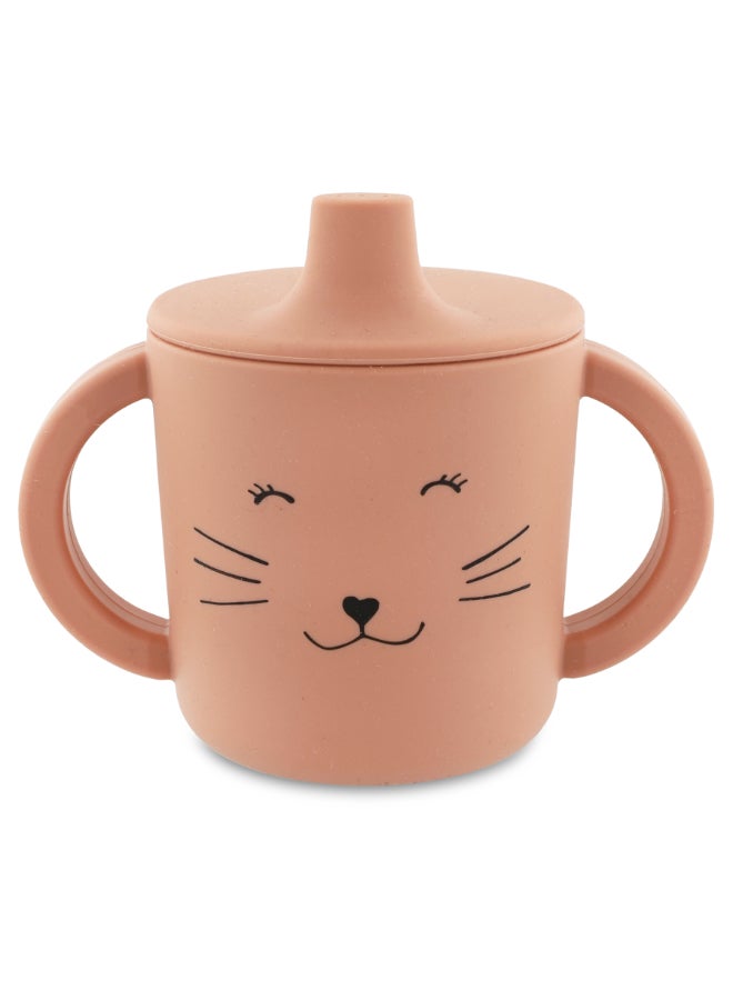 Trixie Silicone Sippy Cup With Handles - 200ml - Mrs. Cat - Image 1