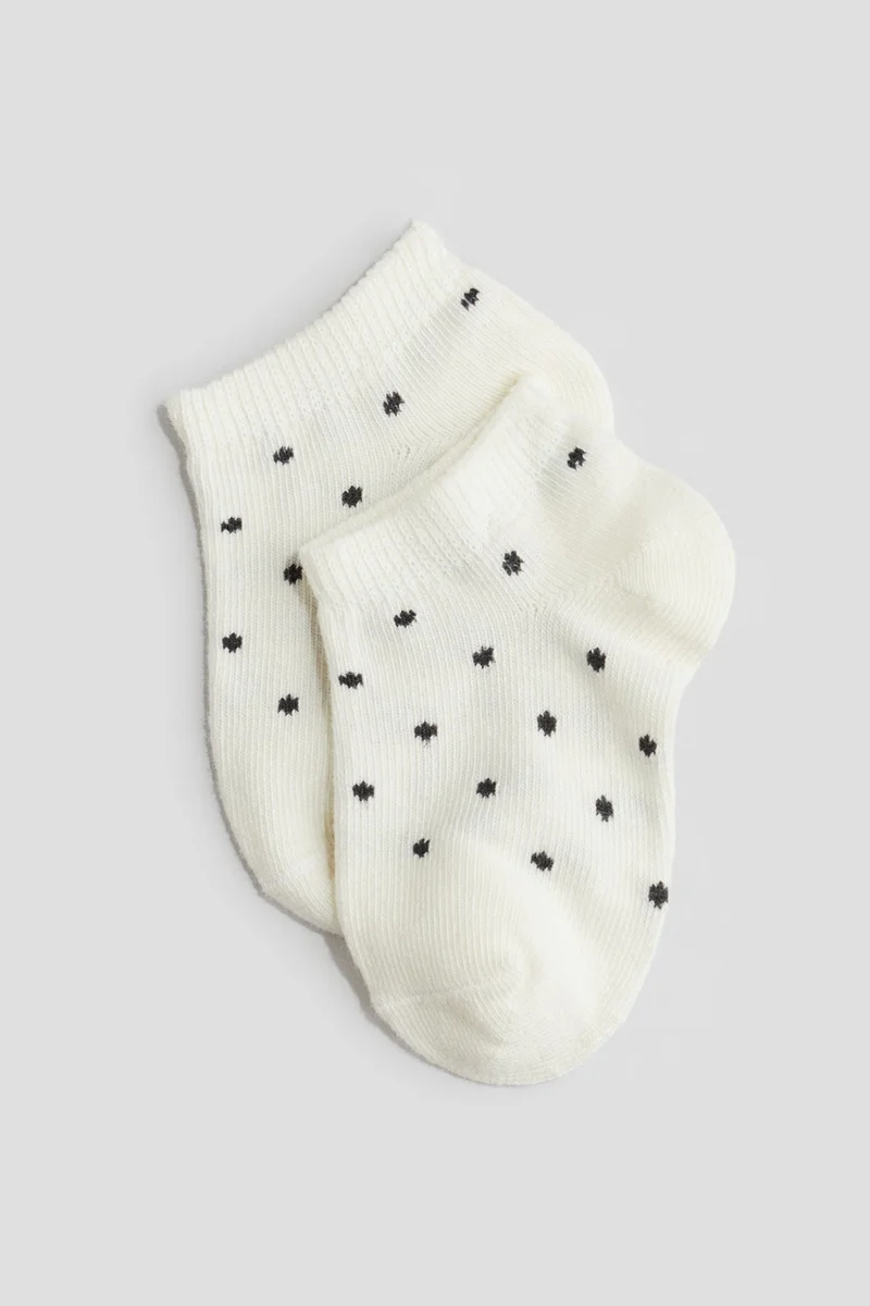 H&M 4-pack shaftless socks