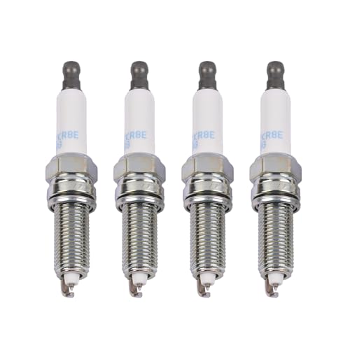 Getfarway شمعات احتراق Getfarway 4 قطع متوافقة مع هيونداي سانتا في سوناتا فيلوستر جينيسيس G70 2016-2023، متوافقة مع كيا أوبتيما سبورتاج ستينجر 2016-2022 استبدال 18857-09085 1885709085 - Image 1