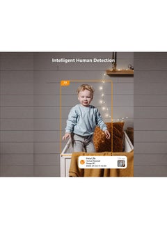 IMOU WiFi Security Camera Indoor 3K (5MP) 360° Camera Connected Smartphone One-Touch Call, Human Detection  - Image 3