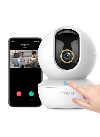 كاميرا أمان WiFi داخلية 3K (5 ميجابكسل) كاميرا 360 درجة هاتف ذكي متصل بلمسة واحدة، اكتشاف الأشخاص - pzsku/Z4E80415D205ACDA68C02Z/45/1748843090/ee3ead86-2e5a-4e8e-be24-bf1e1a7f0bf6