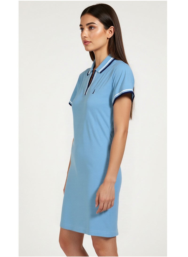 NAUTICA Short sleeve Premium Cotton Knee length Dress  - Image 2