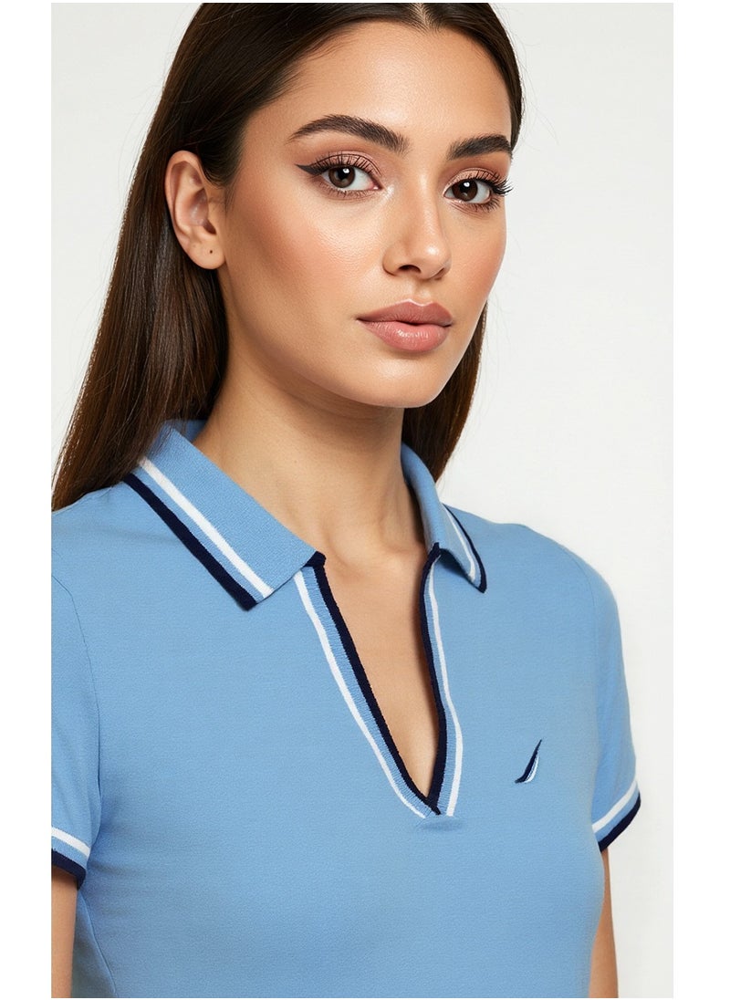 NAUTICA Short sleeve Premium Cotton Knee length Dress  - Image 5
