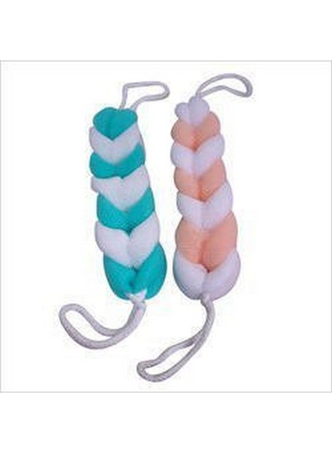 GT Gloptook Bathing Body Cleansing Sponge Loofah Back Scrubber Set of 3-Spa Beauty Bath Accessories for Men & Women - Image 2
