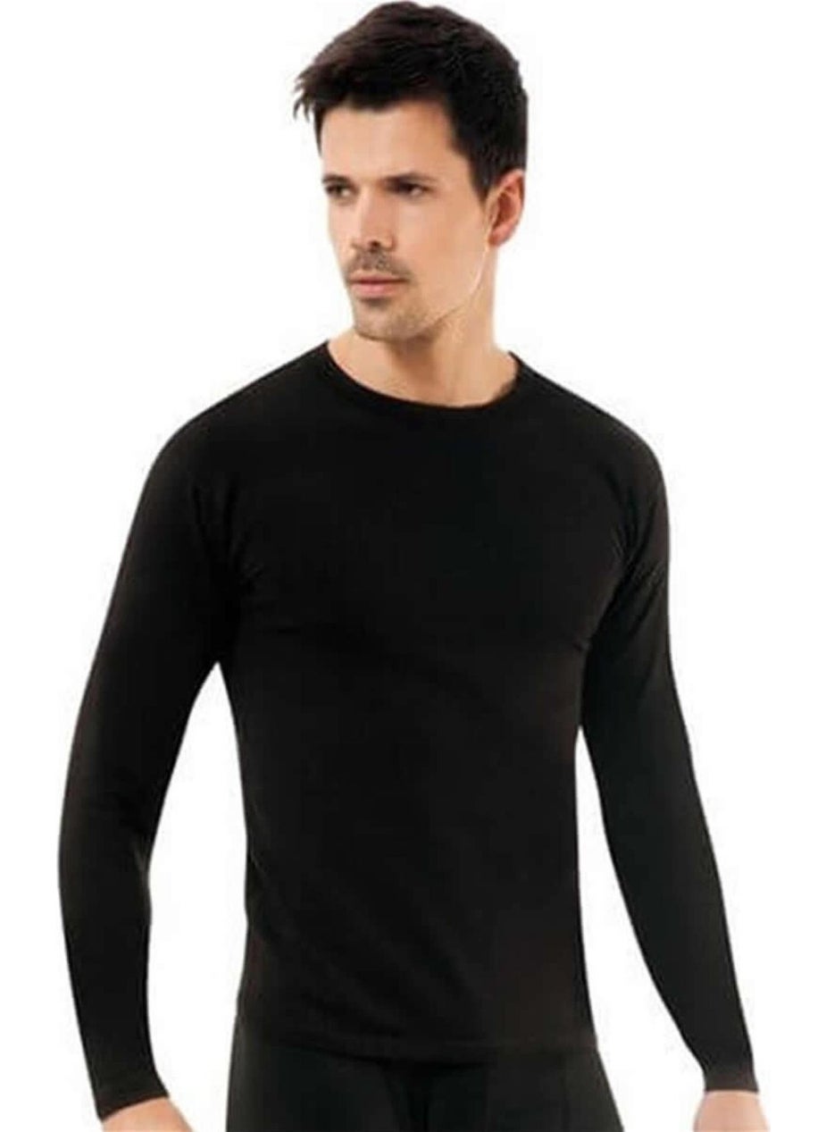Tutku 126 Winter Thermal Long Sleeve Undershirt Men's Undershirt 