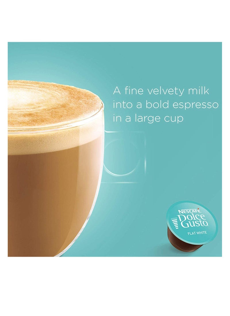nescafe_dolce_gusto - Nescafe Dolce Gusto Flat White Pack of 3 - Image 1